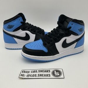 Size 5.5Y (GS) -‎ Jordan 1 High Retro OG UNC Toe (FD1437-400)